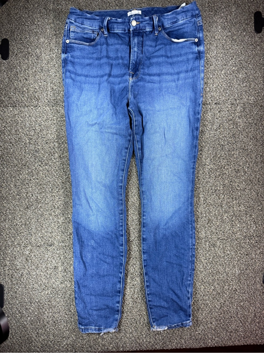 Good American Skinny Jeans in Blue Wash